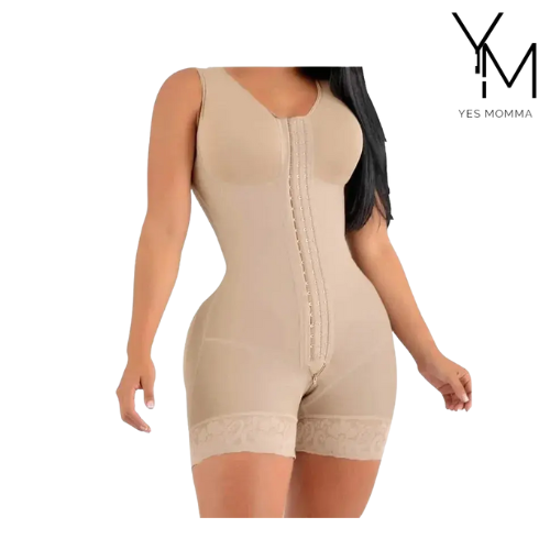 Postpartum Waist Trainer - Full Body High Compression Shapewear Girdle Yes Momma