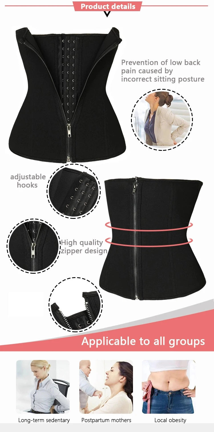 Women's Shapewear Corset - Reduce Waist and Abdomen with Comfortable Girdle Yes Momma