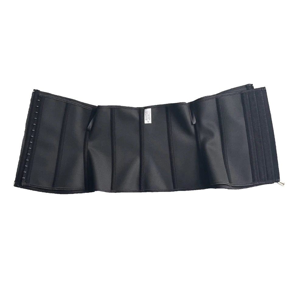 Women Plus Size Fajas Waist Trainer Corset Tummy Control Zipper Vest Body Shaper Cincher Shapewear Slimming Belt Sports Girdle Yes Momma