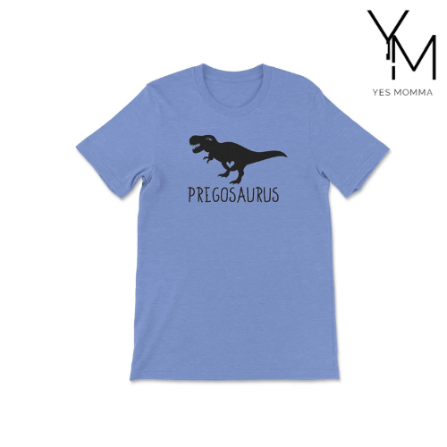Pregosaurus Dinosaur Pregnancy Tee Friday Night Waffles