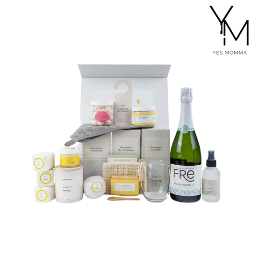 Congratulations gift basket, Celebration gift box Lizush soap