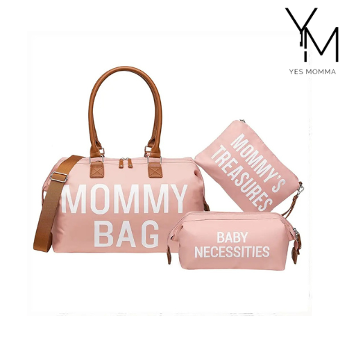 3-piece Portable Bag Set For Moms On Trips Dropshipman