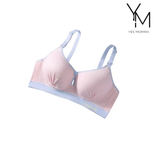 Women's Seamless  Breathable Nursing  Bra For All Seasons  Push-up  Pure Cotton  No Underwire  Maternity Sleepwear - Yes Momma