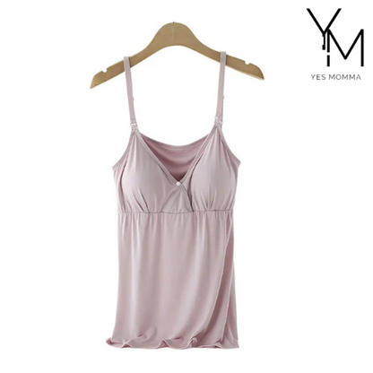 Breastfeeding Maternity Camisole – Soft Viscose Fiber Yes Momma