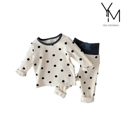 Baby Clothes High Waist Belly Protection Base Shirt Pure Cotton Suit Homewear Dropshipman