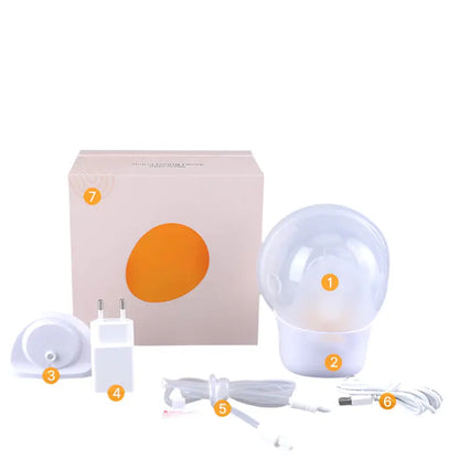 Portable Electric Breast Pump – Hands-Free, USB-Powered
