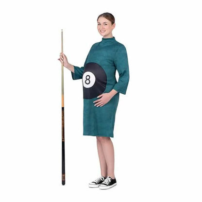 Costume for Adults My Other Me Nº8 One size Pregnant women Pool table Green-0