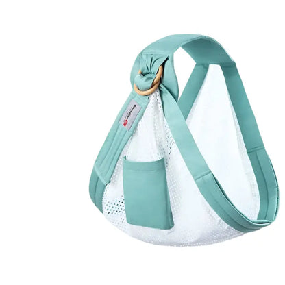 Baby Wrap Sling with Nursing Cover – Breathable Ergonomic Carrier for Newborns