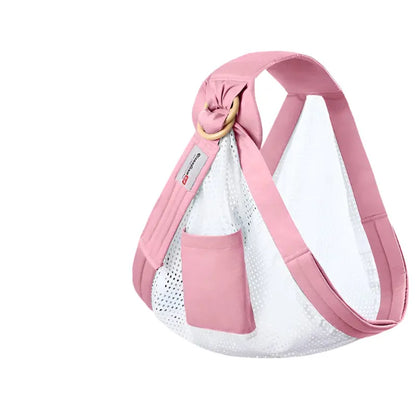 Baby Wrap Sling with Nursing Cover – Breathable Ergonomic Carrier for Newborns