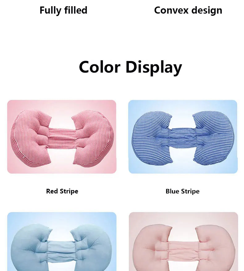 U-Shaped Bamboo Pregnancy Body Pillow YesMomma