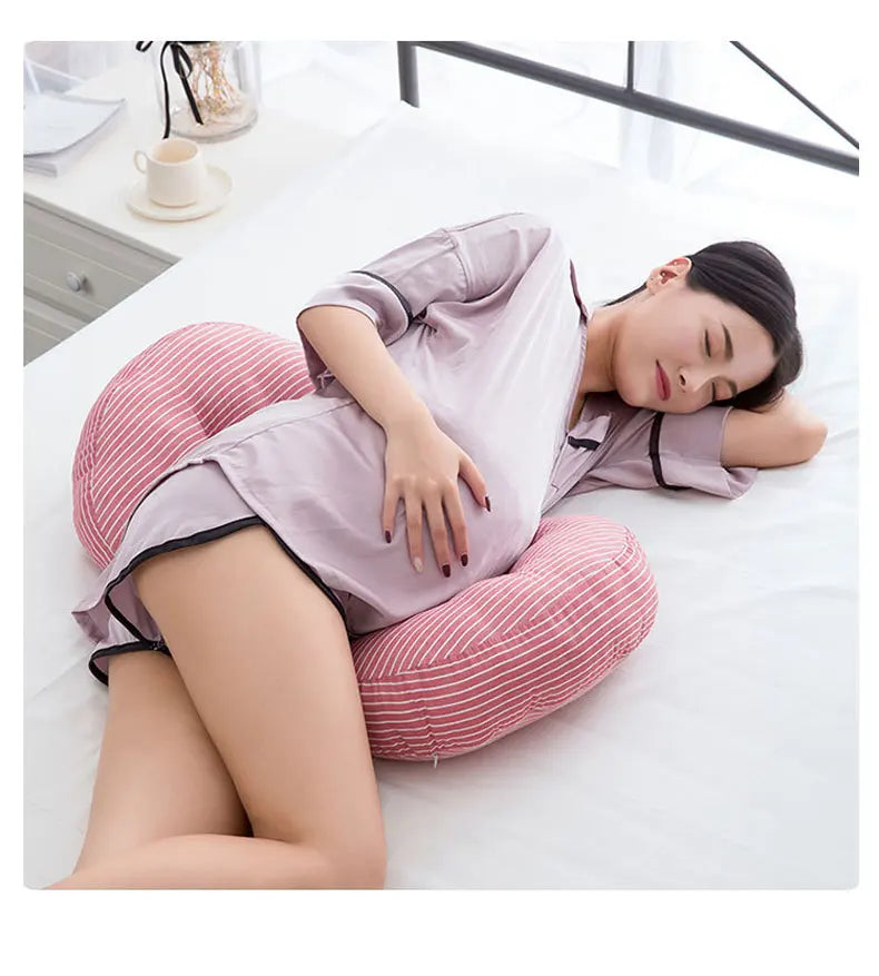 U-Shaped Bamboo Pregnancy Body Pillow YesMomma
