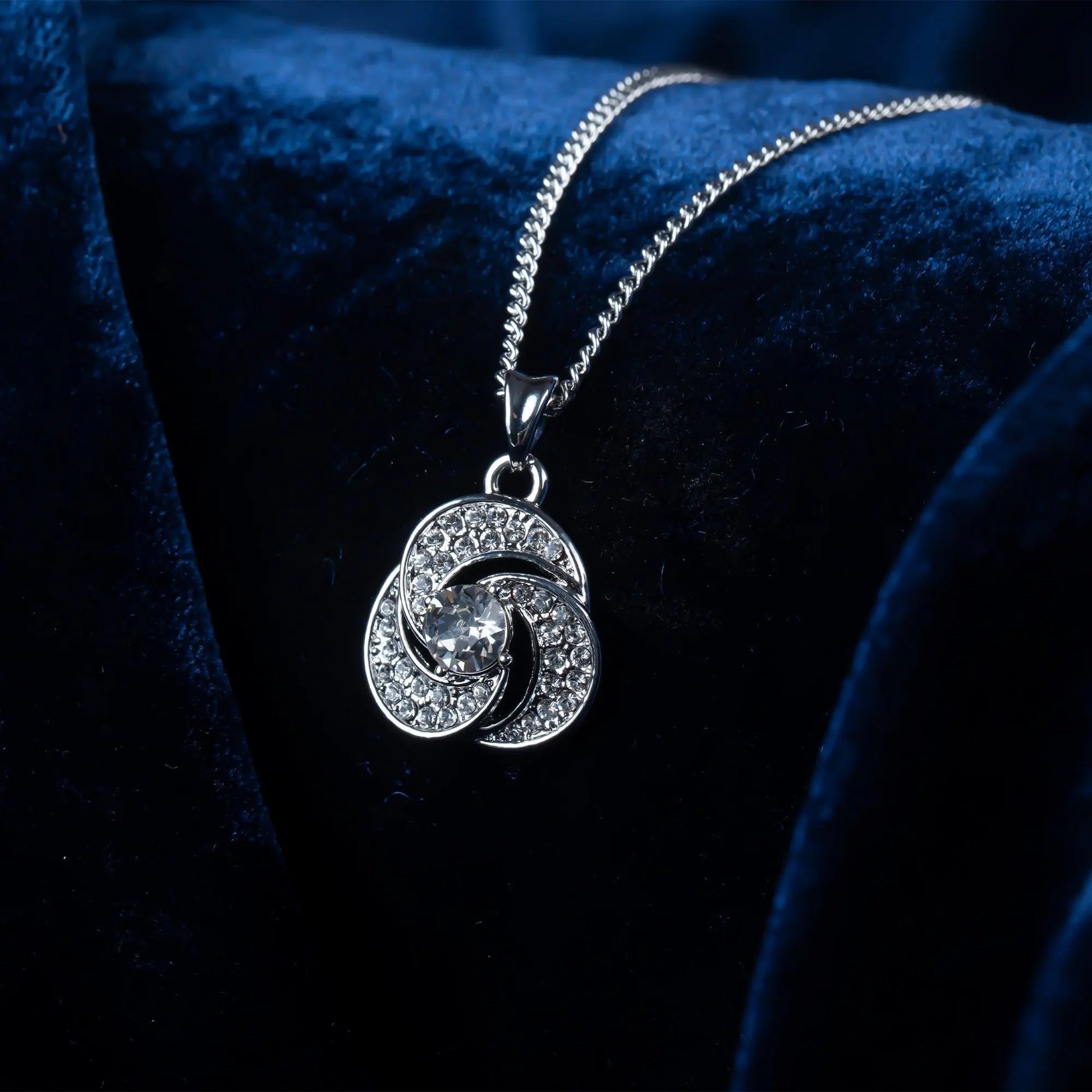 To My Baby - Congratulations On Your pregnancy - Tryndi Love Knot Necklace-2