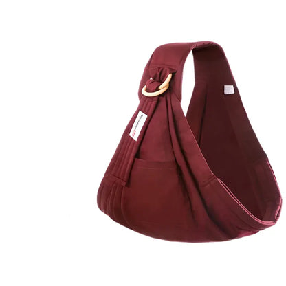 Baby Wrap Sling with Nursing Cover – Breathable Ergonomic Carrier for Newborns