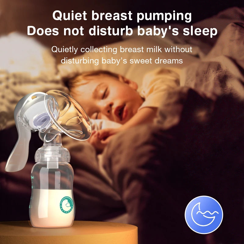 Dr.isla Breast Pump Baby Nipple Manual Suction Milk Pump Feeding Breasts Pumps Supplies BPA Free Yes Momma