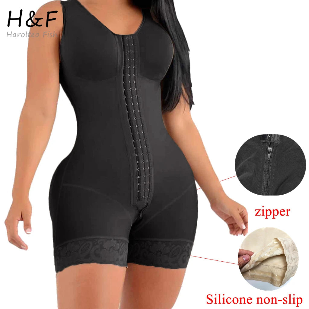 Postpartum Waist Trainer - Full Body High Compression Shapewear Girdle Yes Momma