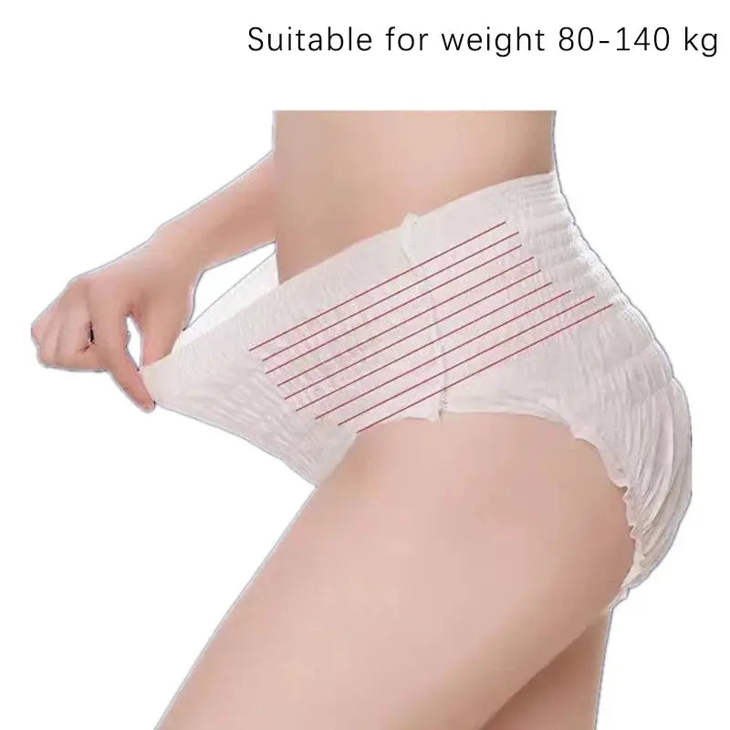 Disposable Maternity Underwear for postpartum recovery, providing comfort and support for heavy pads and ice packs. Soft, breathable, and latex-free design ideal for sensitive skin. Perfect for use after C-sections, natural births, or pelvic surgeries. Skin-friendly and versatile, these panties ensure freshness and comfort throughout the recovery process.