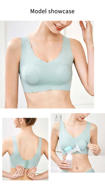 Soft Cotton Nursing Bra - Comfortable and Breathable for Breastfeeding YesMomma