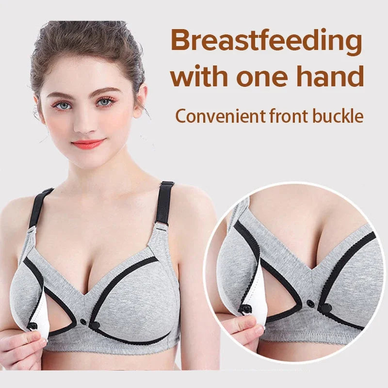 Nursing Bra Breathable Maternity Plus Big Size Wire Free Yes Momma
