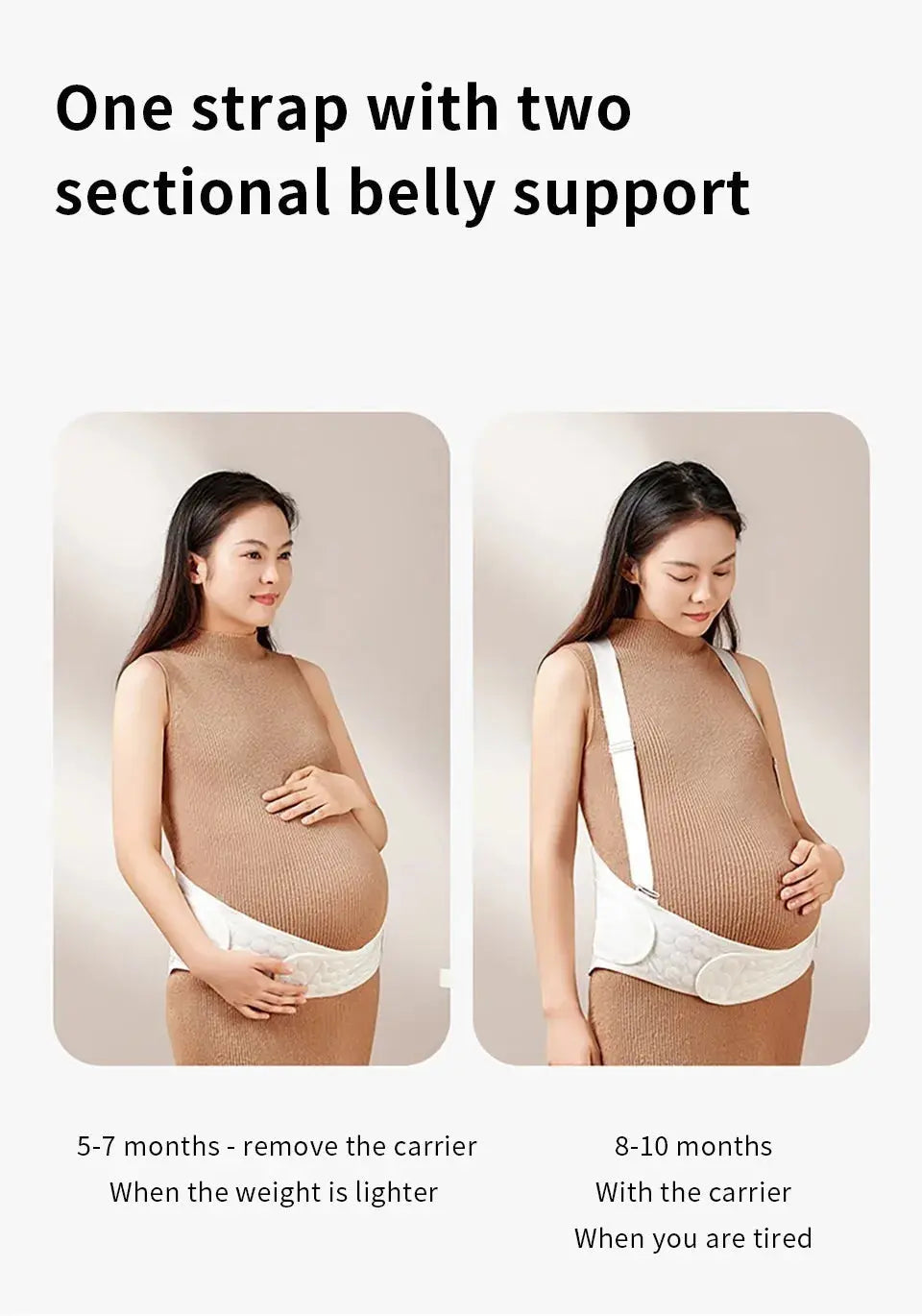 Baby Belly Support Belt - Pregnancy Support and Relief for Expectant Moms YesMomma