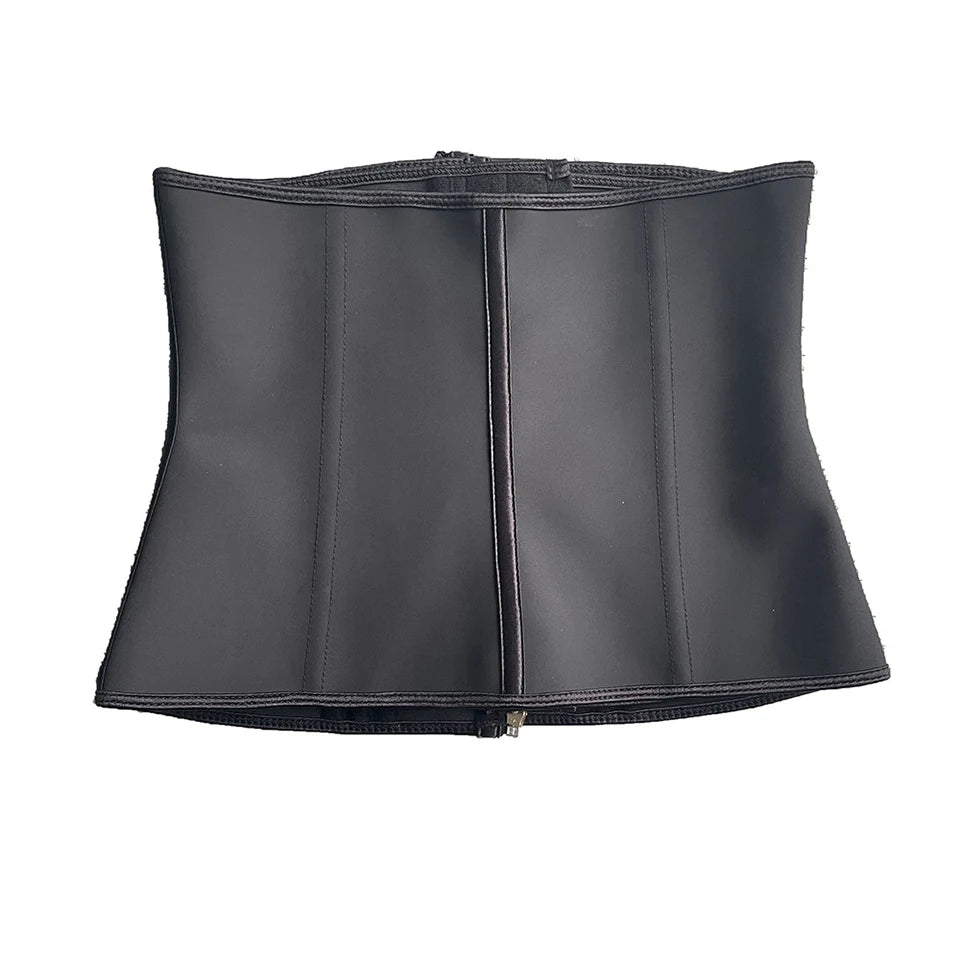 Women Plus Size Fajas Waist Trainer Corset Tummy Control Zipper Vest Body Shaper Cincher Shapewear Slimming Belt Sports Girdle Yes Momma