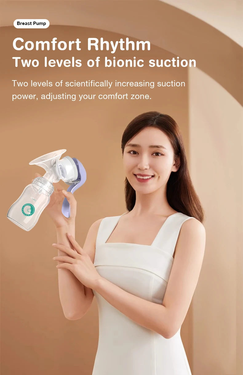 Dr.isla Breast Pump Baby Nipple Manual Suction Milk Pump Feeding Breasts Pumps Supplies BPA Free Yes Momma