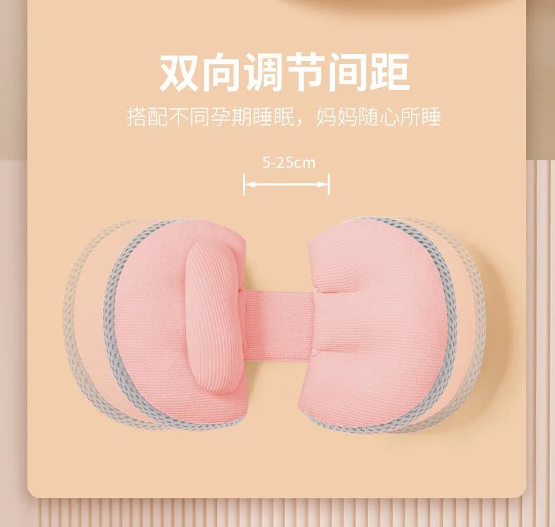C-Shaped Pregnancy Pillow - Full Body Support for Expectant Mothers YesMomma