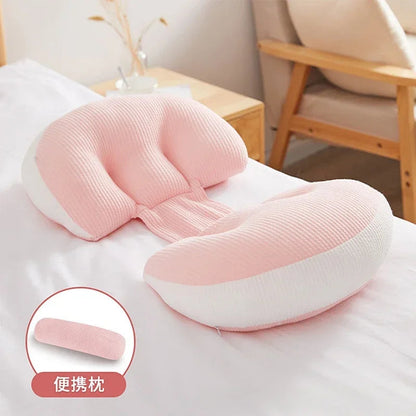 C-Shaped Pregnancy Pillow - Full Body Support for Expectant Mothers YesMomma