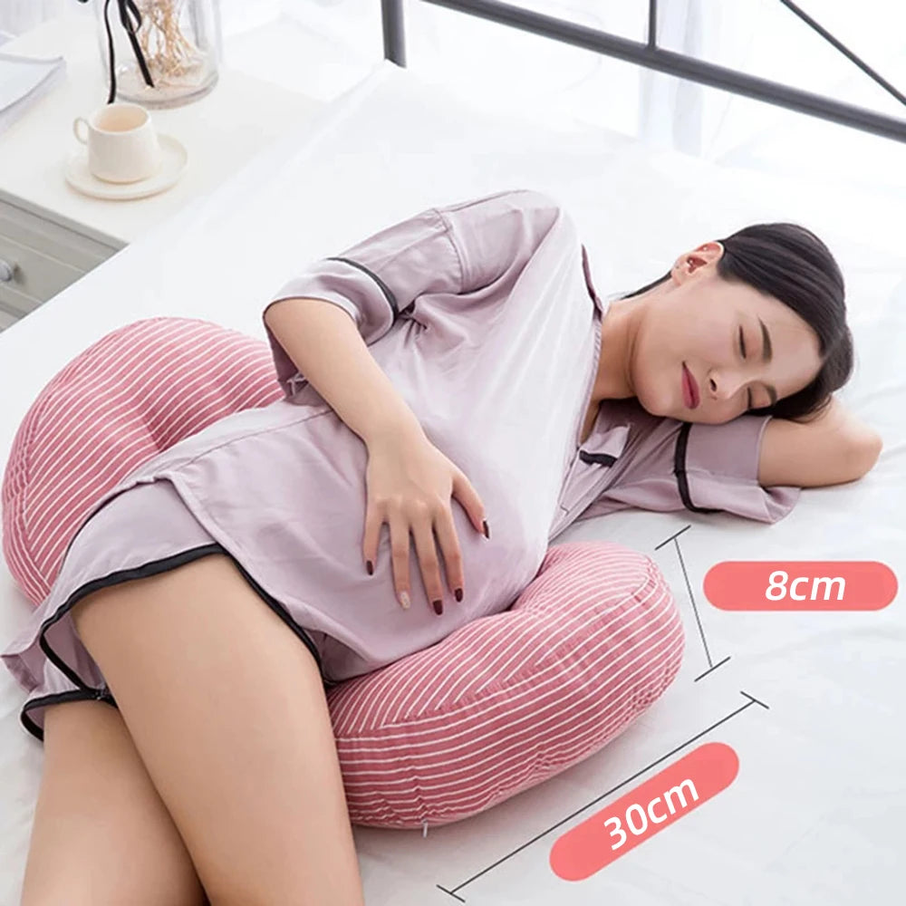 U-Shaped Bamboo Pregnancy Body Pillow YesMomma