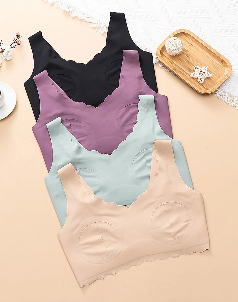 Soft Cotton Nursing Bra - Comfortable and Breathable for Breastfeeding YesMomma