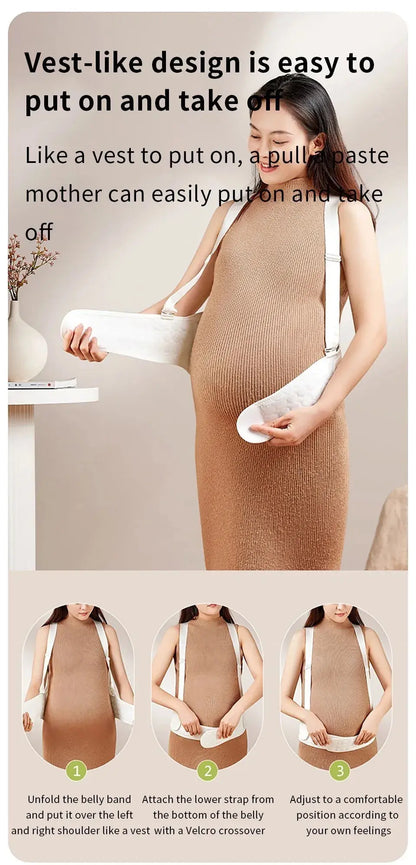 Baby Belly Support Belt - Pregnancy Support and Relief for Expectant Moms YesMomma