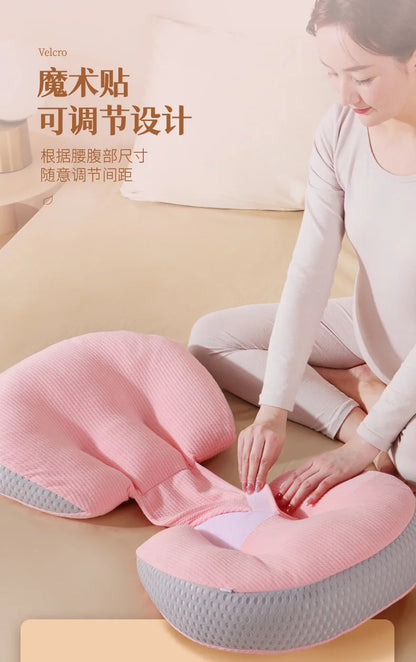 C-Shaped Pregnancy Pillow - Full Body Support for Expectant Mothers YesMomma