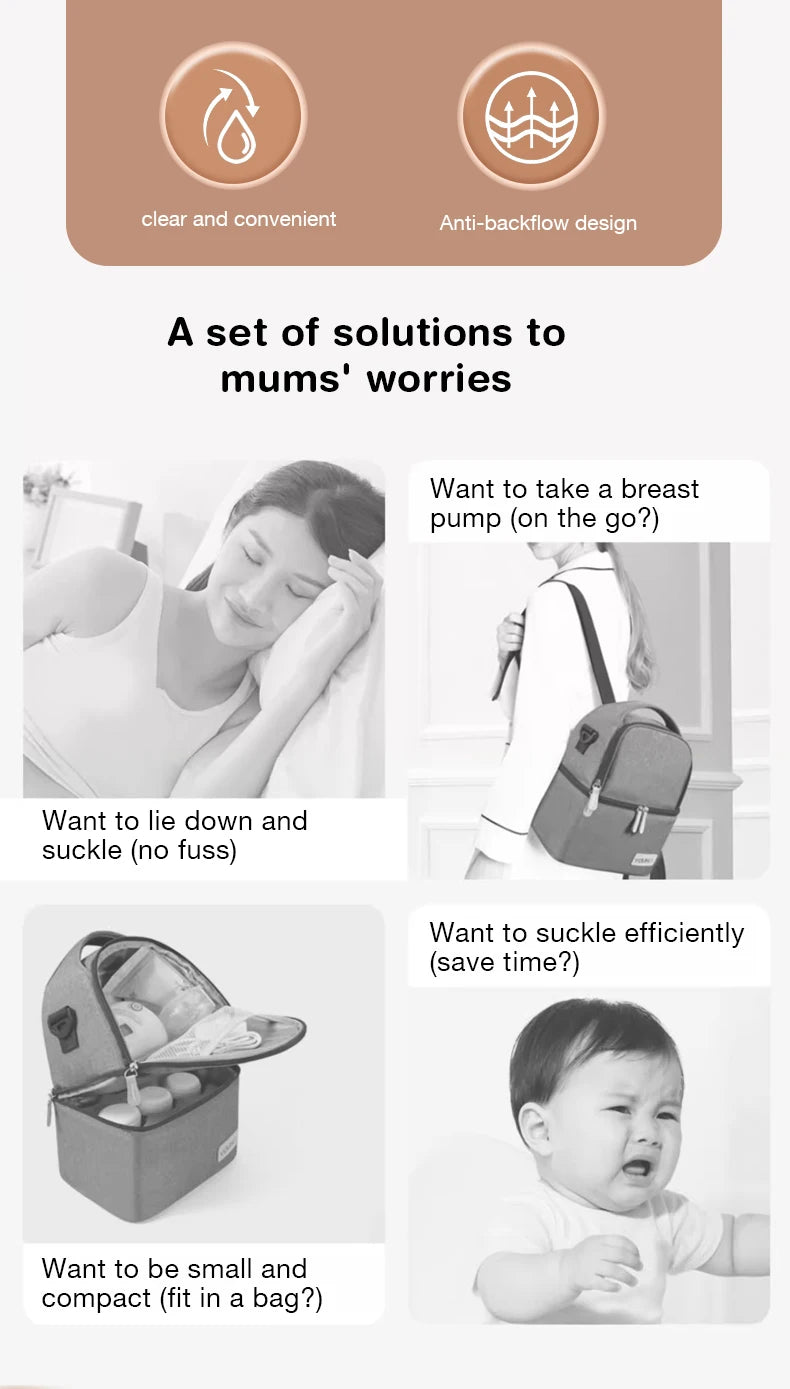 Dr.isla Breast Pump Baby Nipple Manual Suction Milk Pump Feeding Breasts Pumps Supplies BPA Free Yes Momma