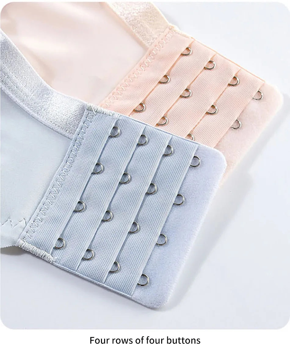 Maternity Nursing Bra - Front Button Closure for Easy Breastfeeding Yes Momma