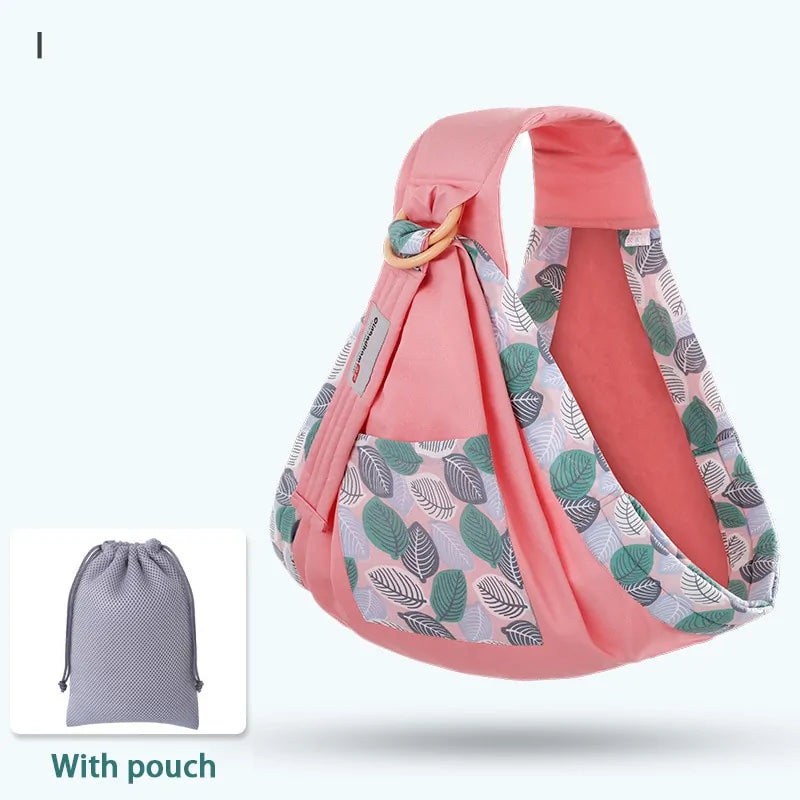 Baby Wrap Sling with Nursing Cover – Breathable Ergonomic Carrier for Newborns Yes Momma
