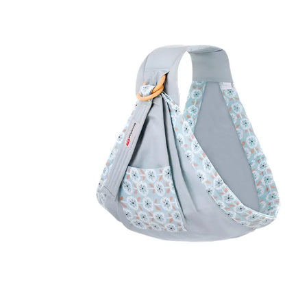 Baby Wrap Sling with Nursing Cover – Breathable Ergonomic Carrier for Newborns