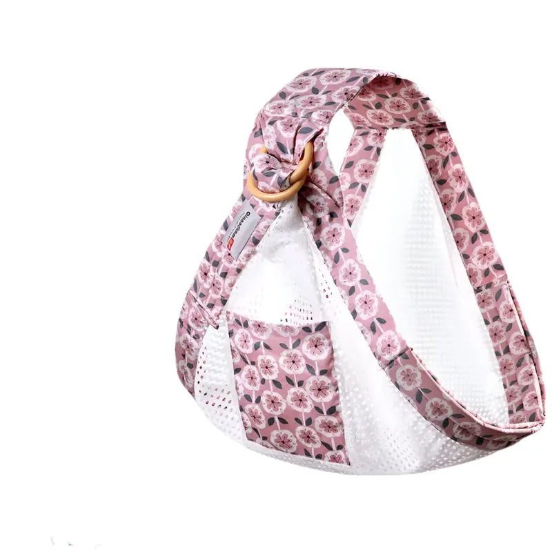 Baby Wrap Sling with Nursing Cover – Breathable Ergonomic Carrier for Newborns