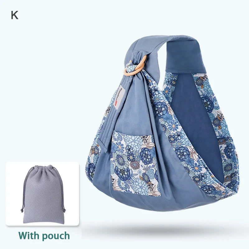 Baby Wrap Sling with Nursing Cover – Breathable Ergonomic Carrier for Newborns Yes Momma