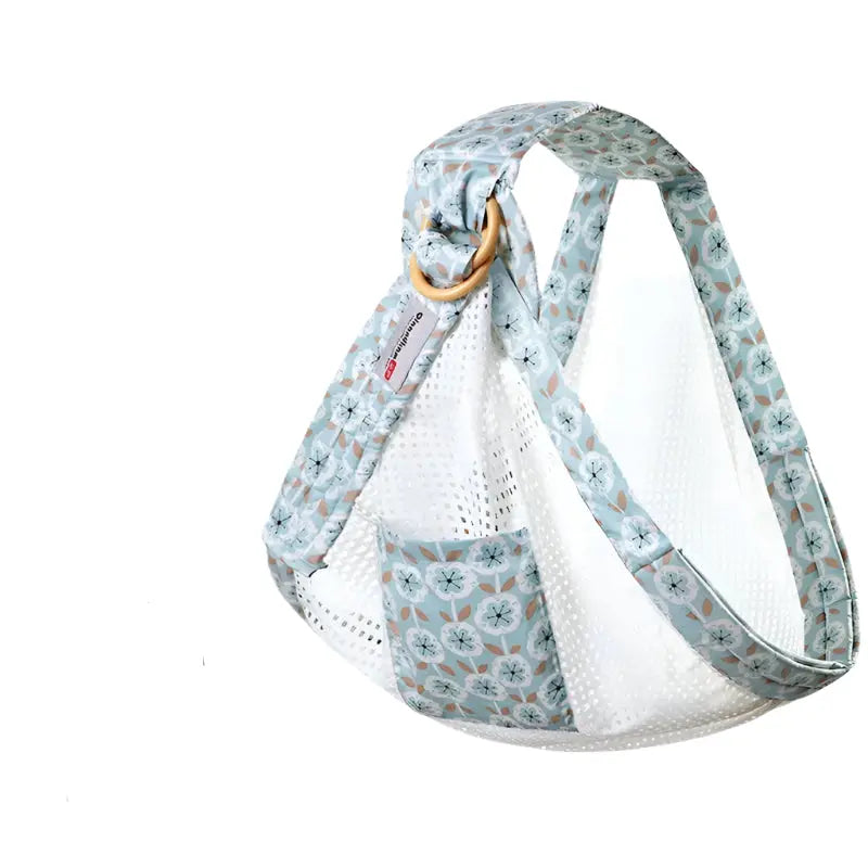 Baby Wrap Sling with Nursing Cover – Breathable Ergonomic Carrier for Newborns